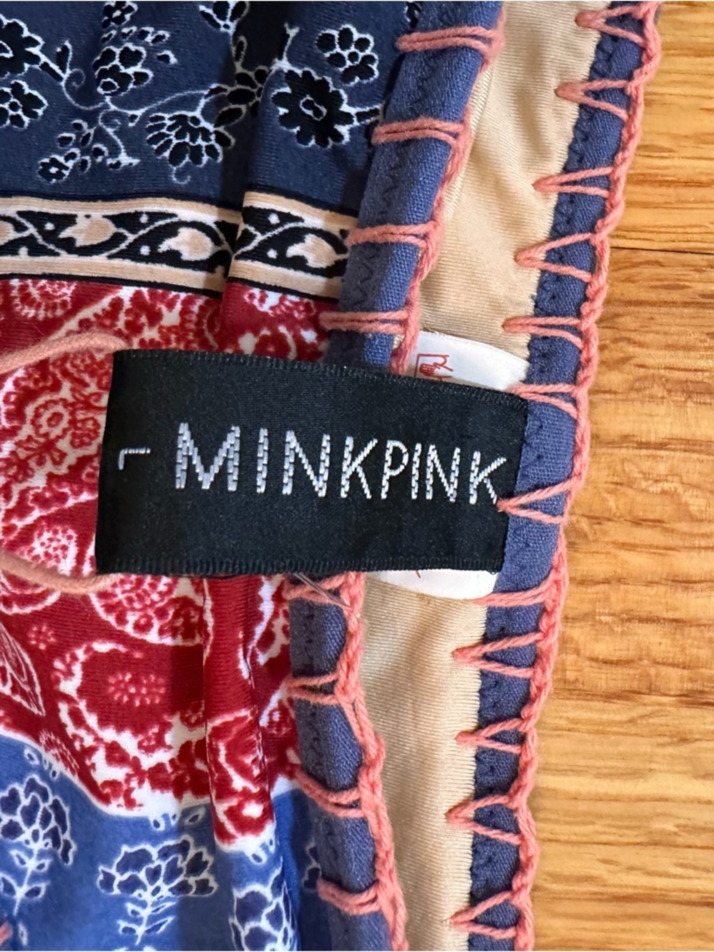 MINKPINK Lily Bikini Top & Lily Bikini Bottom SIZE L (f6) - Picture 7 of 16